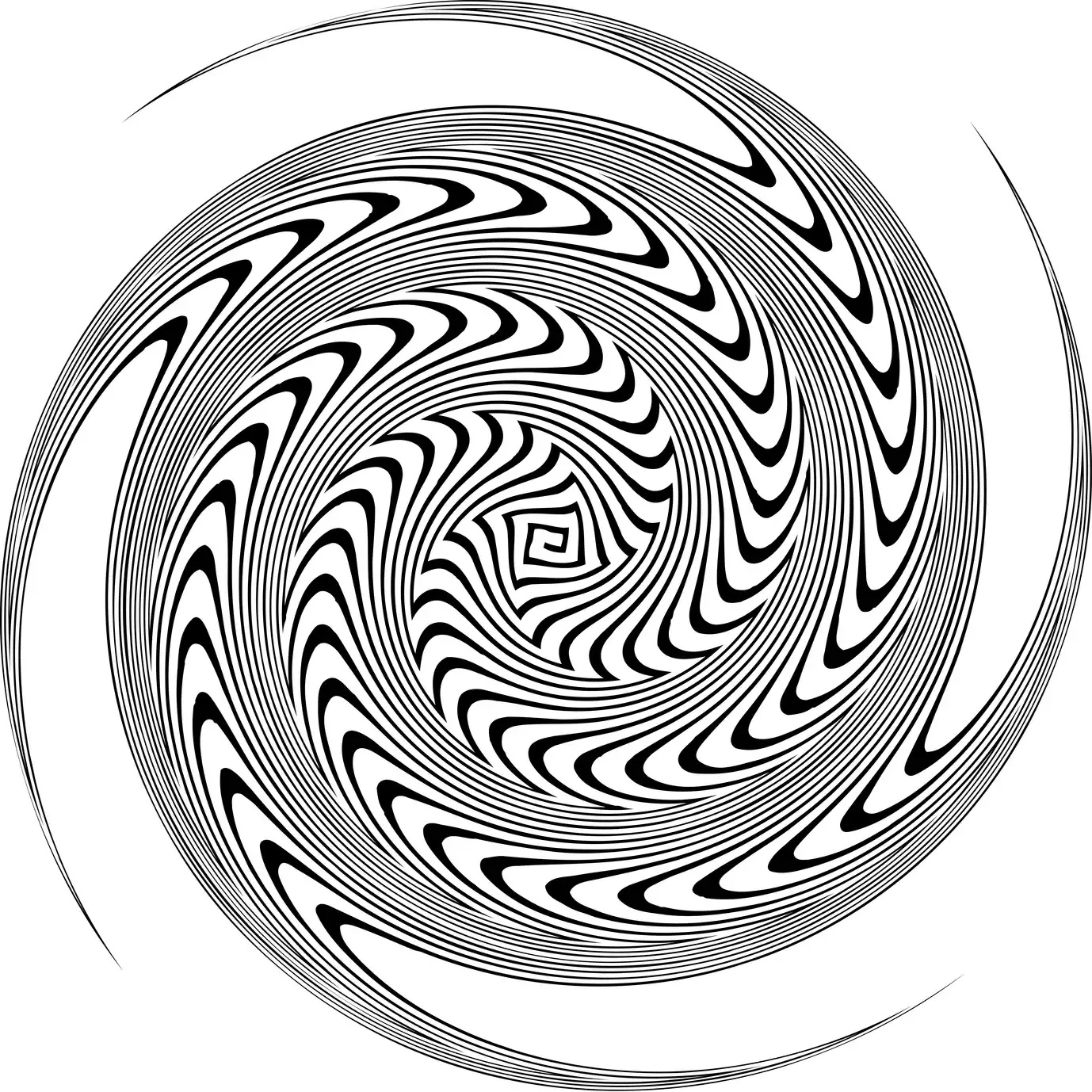 Optical illusion ... Very hypnotic